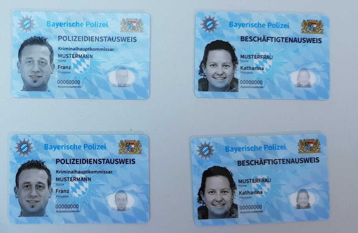 Neuer Dienstausweis der Bayerischen Polizei - BSAktuell