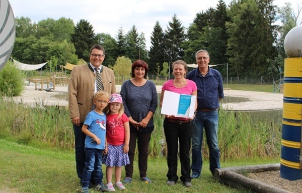 &copy; Die 25.000. Besucherin im Erlebnispark Wasser-Fisch-Natur 2018