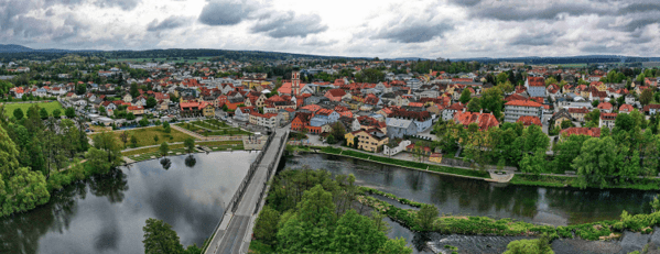 © Josef Kerscher, Stadtansicht Roding