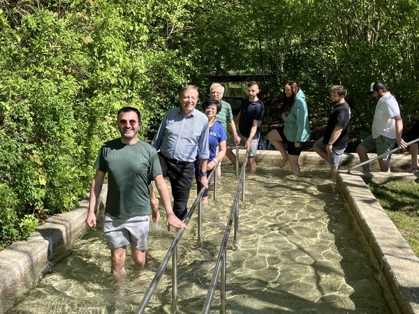 &copy; Ankneippen im Kurpark; Stadt Bad K&ouml;tzing