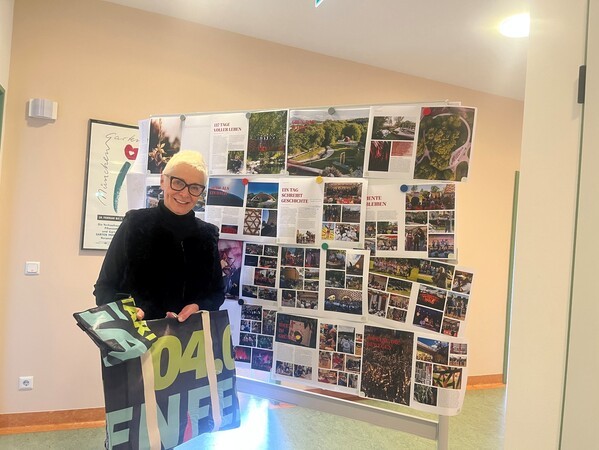 © Claudia Knoll mit Stücken aus dem Shop; Heidi Wolf