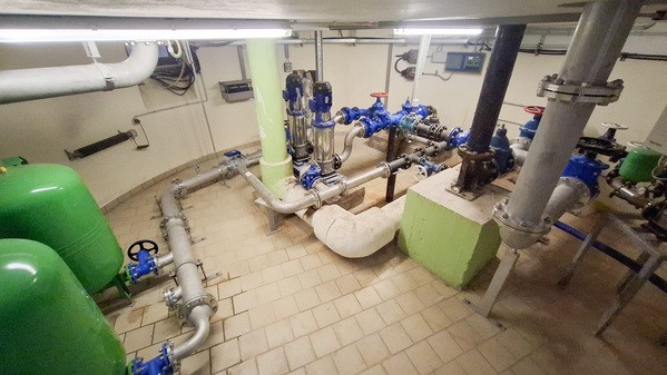 © Die neue Anlage im Keller des Wasserturms; Michael Weiß, VG Wackersdorf