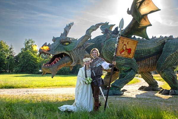 &copy; Das Ritterpaar 2025 Antonia Buschek+ Tobias Jelinek; Tourist-Info Furth im Wald