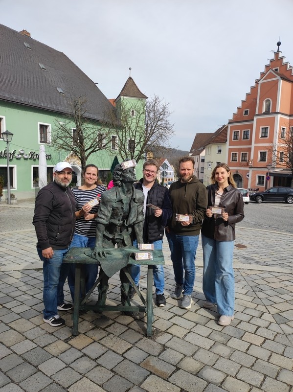 &copy; Schoko-Lotto in Burglengenfeld ist gestartet; Ingrid N&ouml;rl