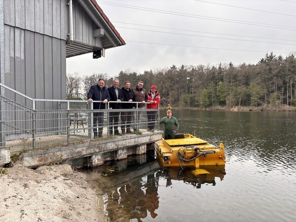 &copy; M&auml;hbooteinsatz Badestelle H&ouml;llohe; Thomas Stegerer