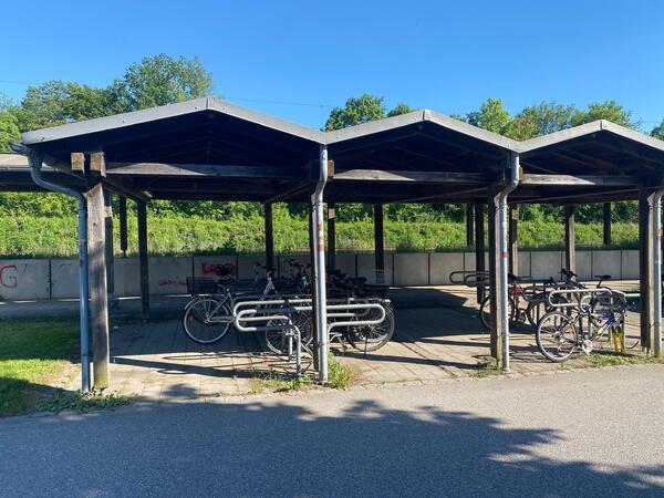 Fahrradunterstellplatz, &copy; Bild: Hildebrand/ACE