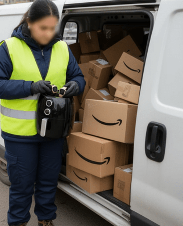 Amazon Diebin, &copy; Symbolbild: KI generiert Craiyton