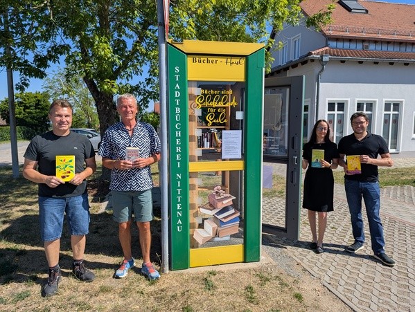 &copy; Das "B&uuml;cherhaisl" am neuen Standort; Stadt Nittenau