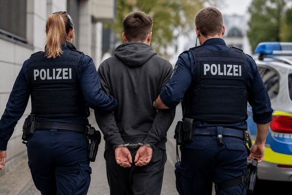 polizei, handschellen, &copy; KI-Symbolbild