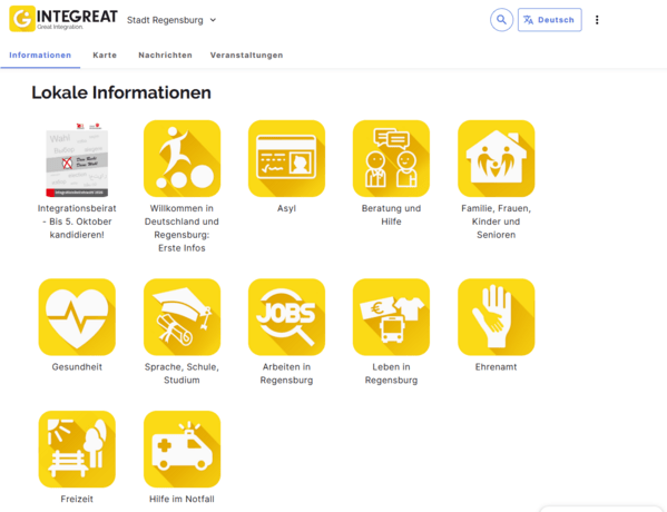 &copy; integreat.app/regensburg - Screenshot